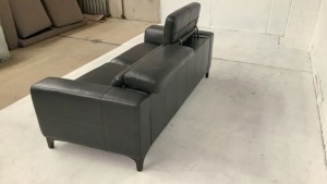 2.5 Seater Leather Sofa - 4