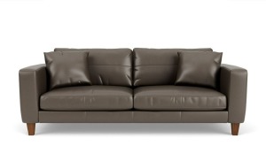 Zara Petite 3 Seater Leather Sofa