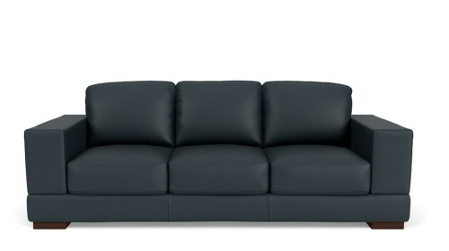 Hudson 3 Seater Leather Sofa