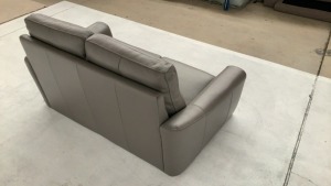 Brentwood 2 Seater Leather Sofa - 3