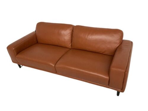 Dane 3 Seater Leather Sofa