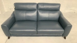 Brentwood 2.5 Seater Leather Sofa - 2
