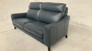 Brentwood 2.5 Seater Leather Sofa - 4