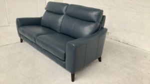 Brentwood 2.5 Seater Leather Sofa - 5