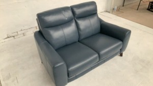 Brentwood 2 Seater Leather Sofa - 3