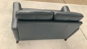 Brentwood 2 Seater Leather Sofa - 6