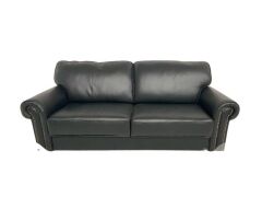 Cambridge 3 Seater Leather Sofa