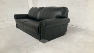 Cambridge 3 Seater Leather Sofa - 4