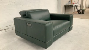 Jansen Leather Recliner Armchair - 4