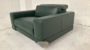 Jansen Leather Recliner Armchair - 5
