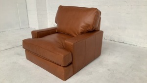 Monterey Leather Armchair - 4