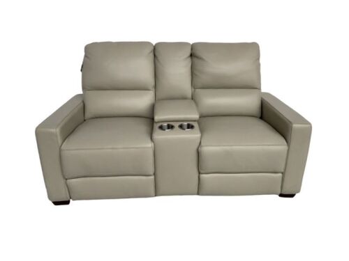 Encore X 2 Seater Leather Electric Recliner with Console