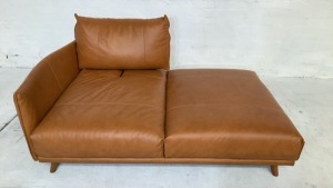 Zephyr Leather Daybed - 2