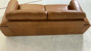 Dane 2.5 Seater Leather Sofa - 6