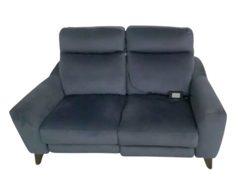 2 Seater Fabric Electric Recliner Sofa