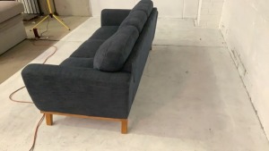 Heston 3 Seater Fabric Sofa - 5