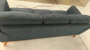Heston 3 Seater Fabric Sofa - 6