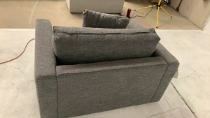 Oasis 1.5 Seater Fabric Sofa - 6