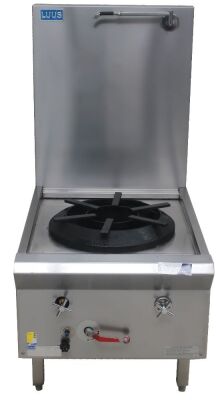 LUUS WATER COOLED SINGLE GAS WOK TRADITIONAL STOCK POT, 5