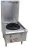 LUUS WATER COOLED SINGLE GAS WOK TRADITIONAL STOCK POT, 5 - 2