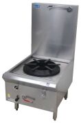 LUUS WATER COOLED SINGLE GAS WOK TRADITIONAL STOCK POT, 5 - 3
