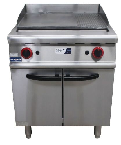 GAS MAX 600MM HOTPLATE/GRIDDLE ON CABINET