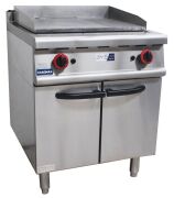 GAS MAX 600MM HOTPLATE/GRIDDLE ON CABINET - 2