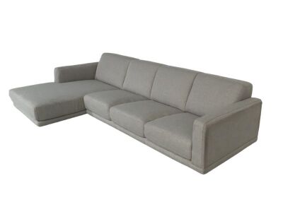 Alana 2.5 Seater Fabric Modular Lounge with Left Arm Facing Chaise