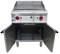 GAS MAX 600MM HOTPLATE/GRIDDLE ON CABINET - 4