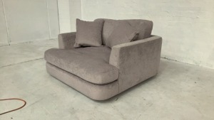 Napa Swivel Fabric Chair - 2