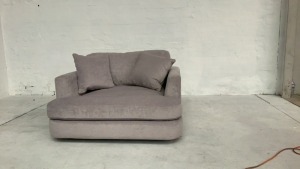 Napa Swivel Fabric Chair - 5