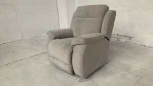 Vancouver Fabric Electric Recliner Armchair - 5