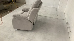 Vancouver Fabric Electric Recliner Armchair - 6