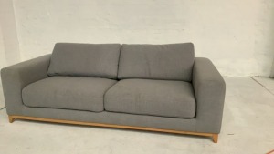 2.5 Seater Fabric Sofa - 2