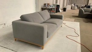 2.5 Seater Fabric Sofa - 3