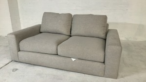 2 Seater Fabric Sofa - 2