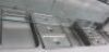 FED DELUXE 4 DOOR SALAD BAR FRIDGE WITH GLASS CANOPY - 6