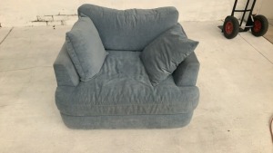 Napa Fabric Swivel Chair - 2
