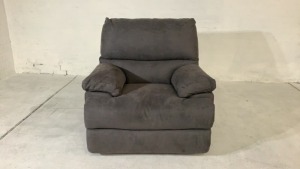 Leroy Fabric Armchair with Electric Recliner - 2