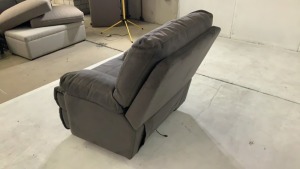 Leroy Fabric Armchair with Electric Recliner - 4
