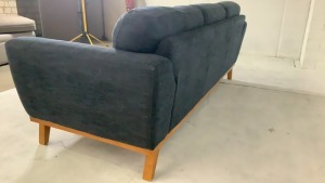 Heston 3 Seater Fabric Sofa - 5