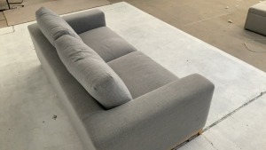 2.5 Seater Fabric Sofa - 4