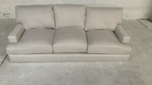 West Coast 3 Seater Fabric Sofa - 3