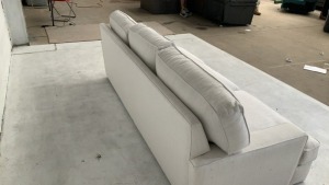West Coast 3 Seater Fabric Sofa - 5