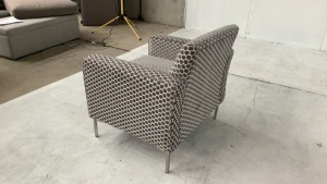 Fabric Armchair - 4