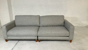 Zara 2.5 Seater Modular Fabric Sofa - 2
