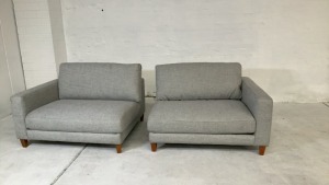 Zara 2.5 Seater Modular Fabric Sofa - 6