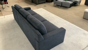 Cooper 3 Seater Fabric Sofa - 3