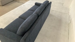Cooper 3 Seater Fabric Sofa - 4