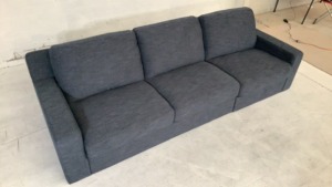 Cooper 3 Seater Fabric Sofa - 5